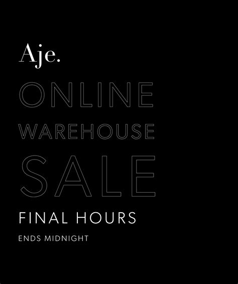 aje online warehouse.